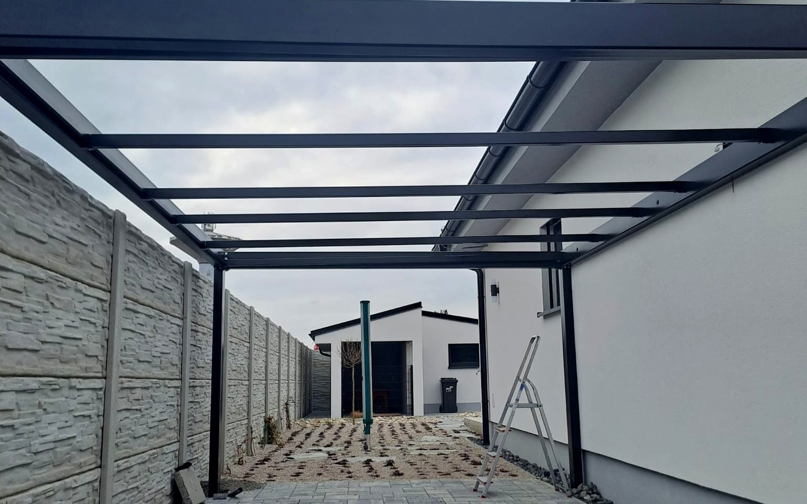 Oceľová pergola KESALOP